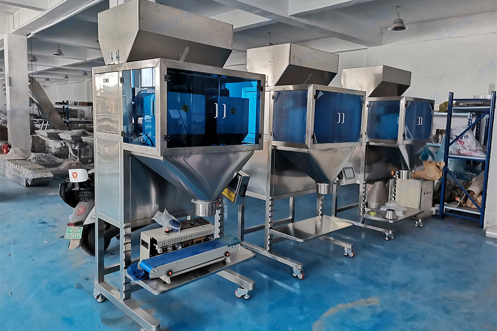 自動(dòng)顆粒稱重包裝機(jī)生產(chǎn)線