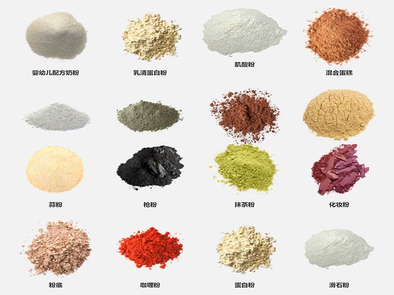 粉劑包裝機可適用的產品范圍